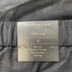 BANANA REPUBLIC WIDE LEG LINEN PANT